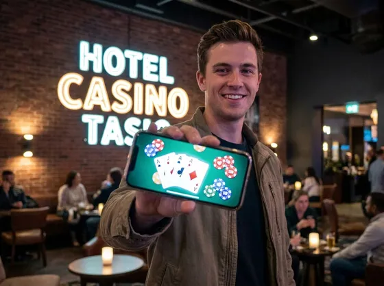 Онлајн блекџек игра за стварни новац: Hotel Casino Tas